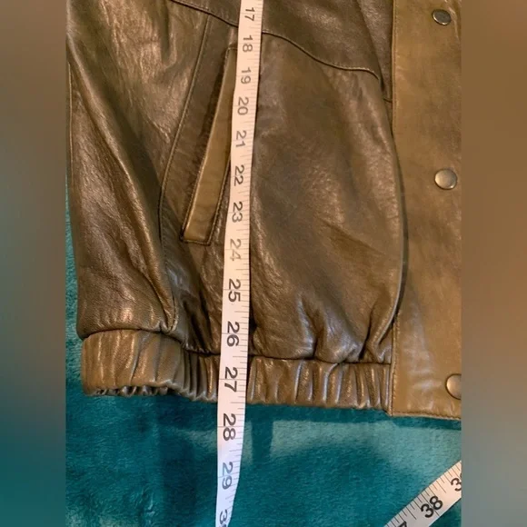 Vintage 80s Talk of the Walk genuine leather Women’s Jacket L - Picture 5 of 9